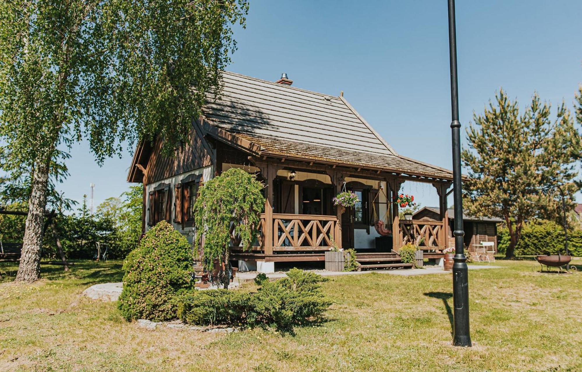 Villa Rajski Domek Nad Jeziorem Radacz à Borne Sulinowo Extérieur photo